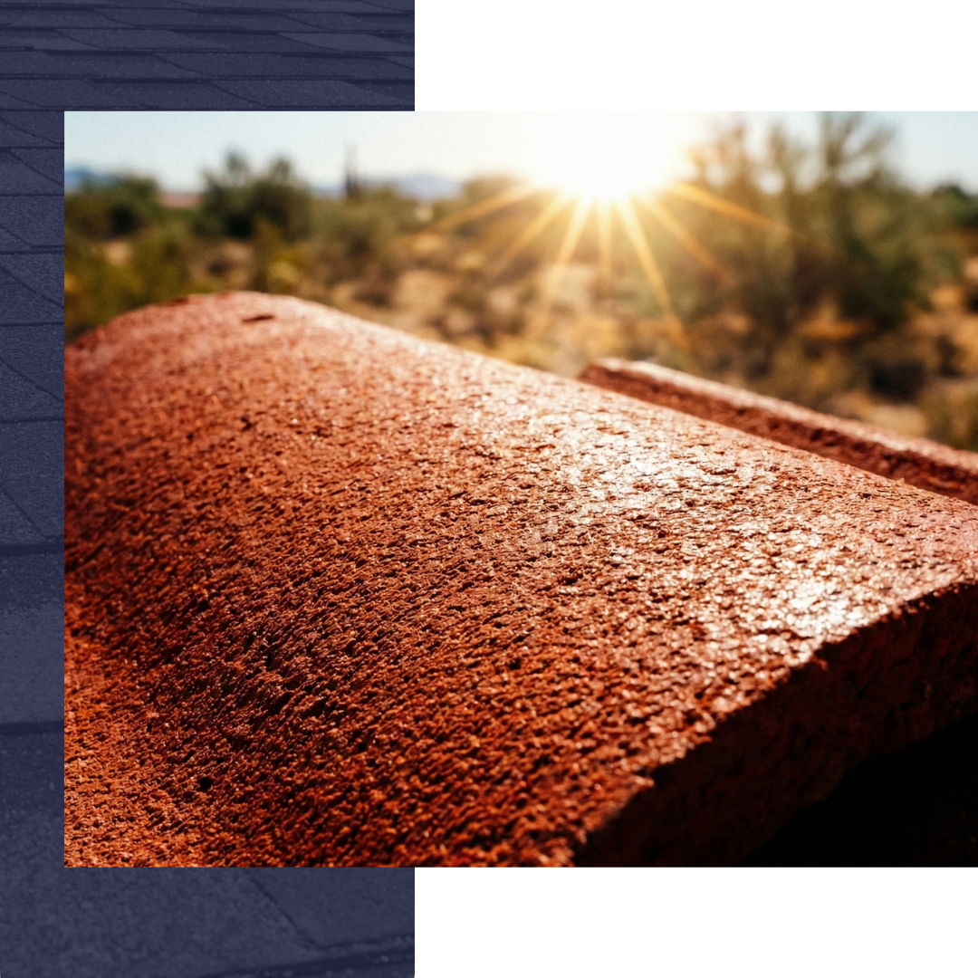 Durable roofing materials designed to withstand Green Valley's intense solar radiation.