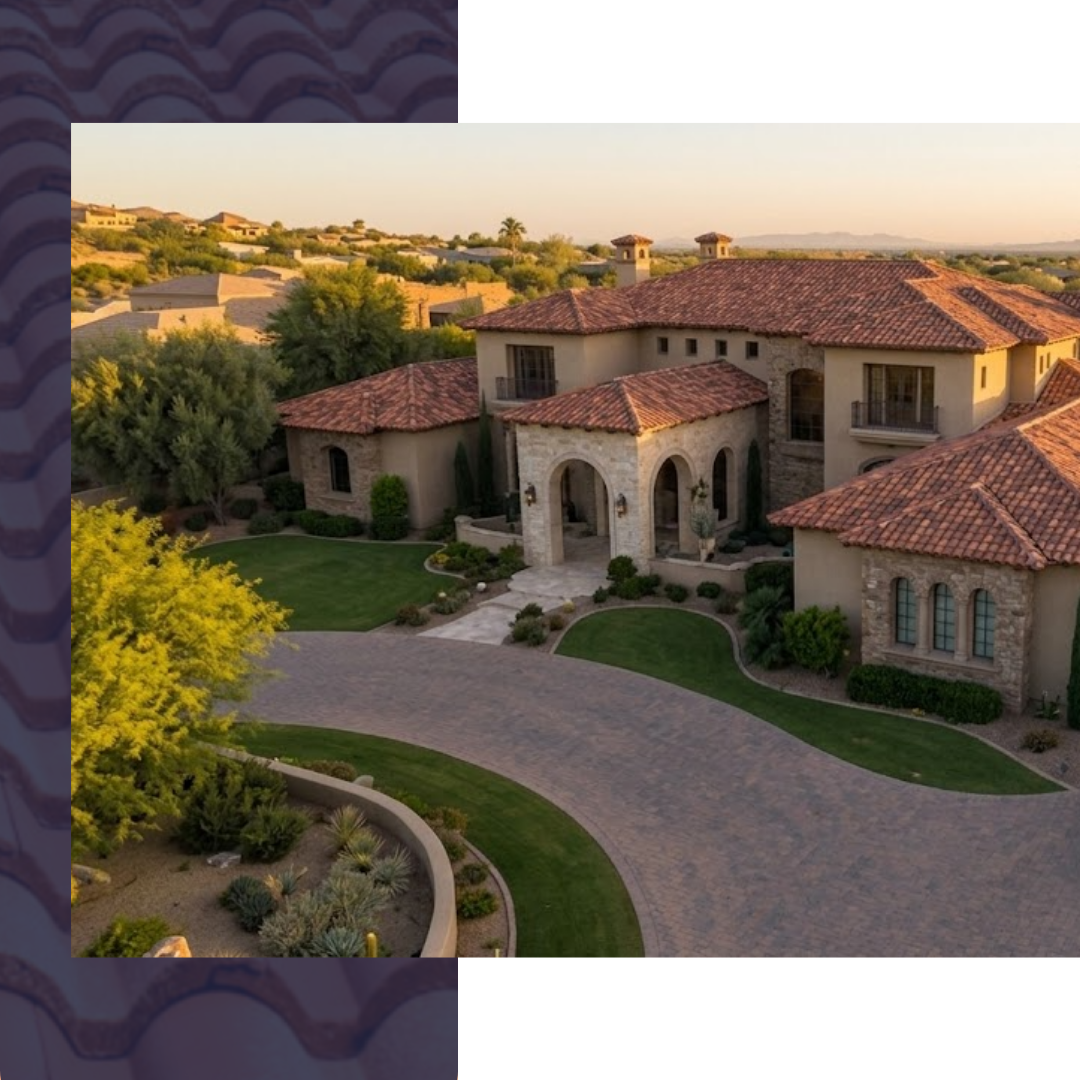 catalina estate with custom roof