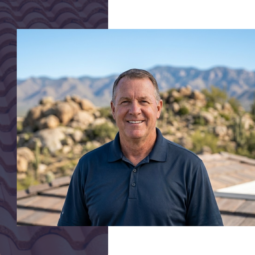 happy roofing contractor