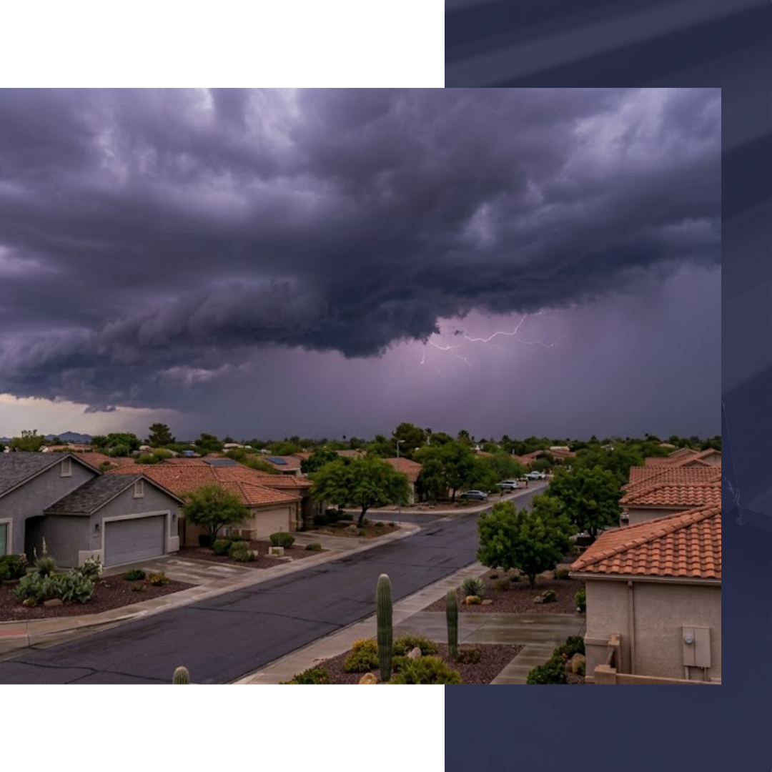 incoming monsoon storm