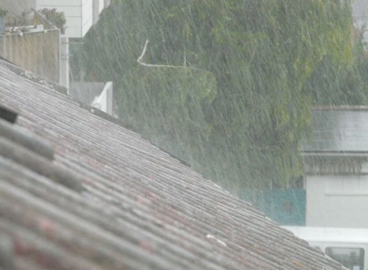 hail damaged residential roof